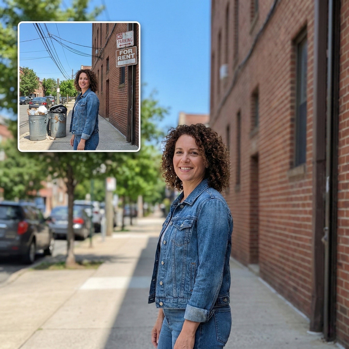 Remove Distracting Objects from Photo - Trash Cans, Wires & Signs Cleanup by Phoenix Tree Studio