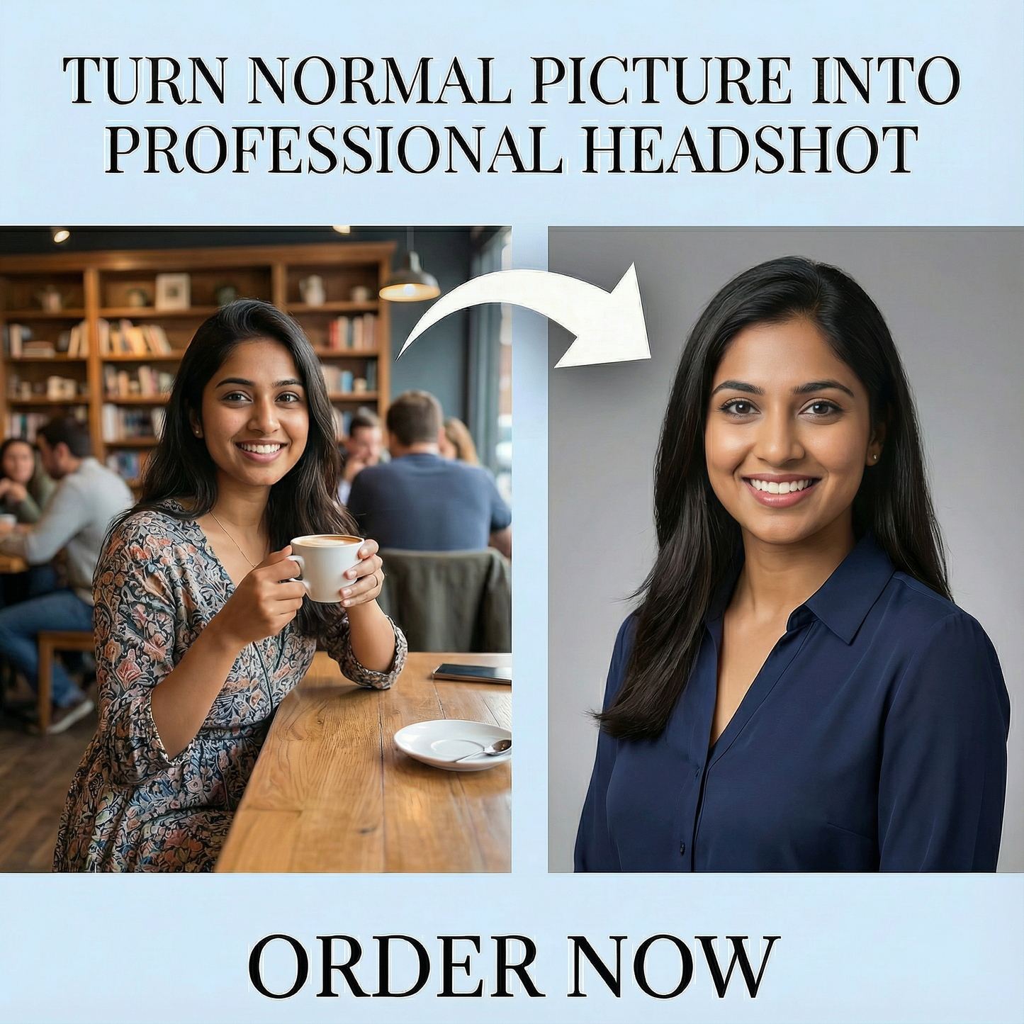 Pro Headshots™ - The Classic Studio Gray (Business Portrait Service) by Phoenix Tree Studio