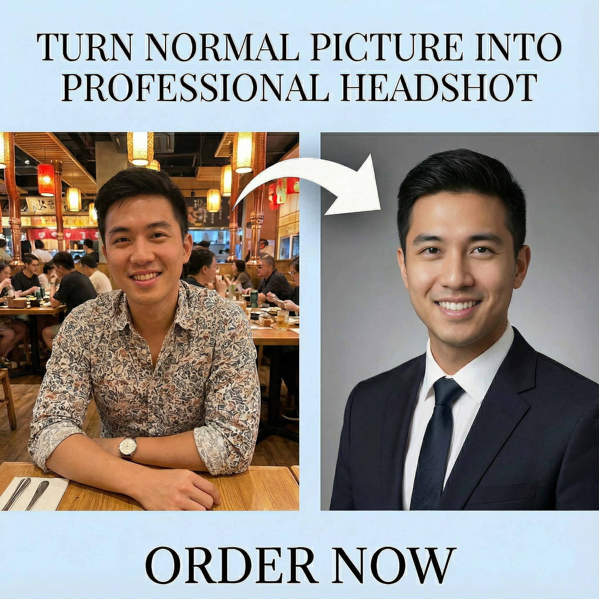 Pro Headshots™ - The Classic Studio Gray (Business Portrait Service) by Phoenix Tree Studio