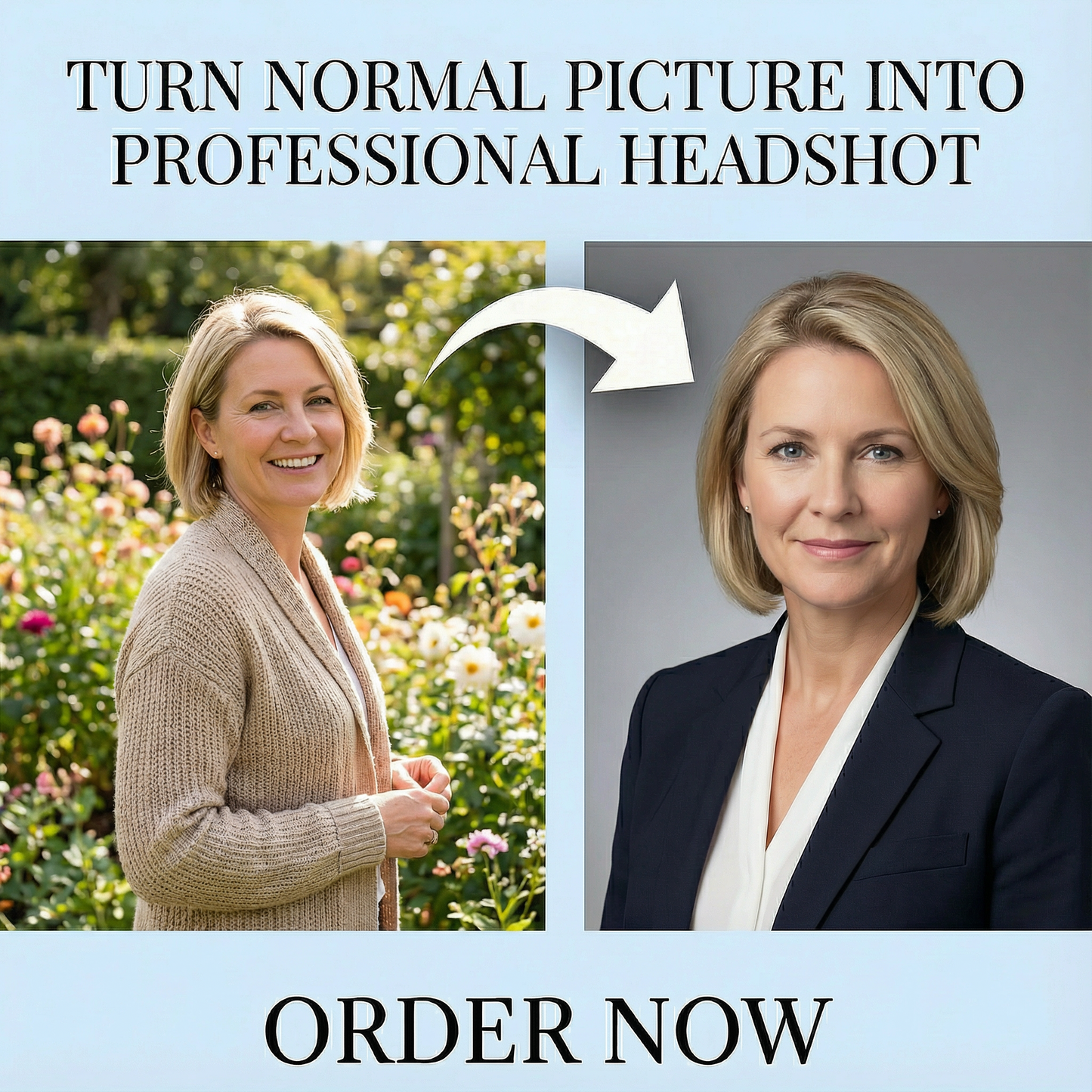 Pro Headshots™ - The Classic Studio Gray (Business Portrait Service) by Phoenix Tree Studio