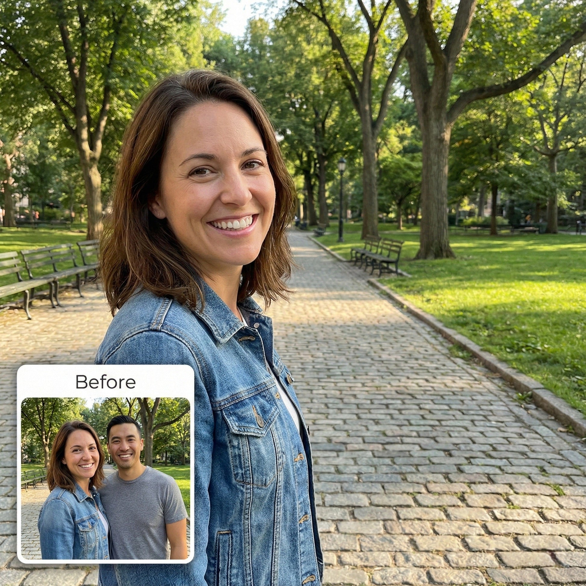 Remove Ex-Partner from Photo - Reclaim Your Memory & Keep the Best Shot by Phoenix Tree Studio