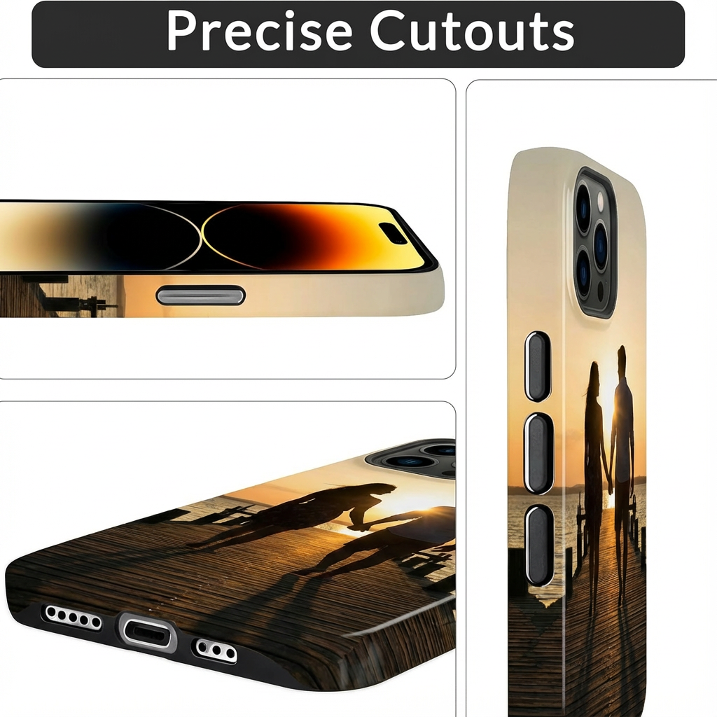 Custom Photo MagSafe Case | Glossy Finish | Personalized iPhone Memory Gift by Phoenix Tree Studio