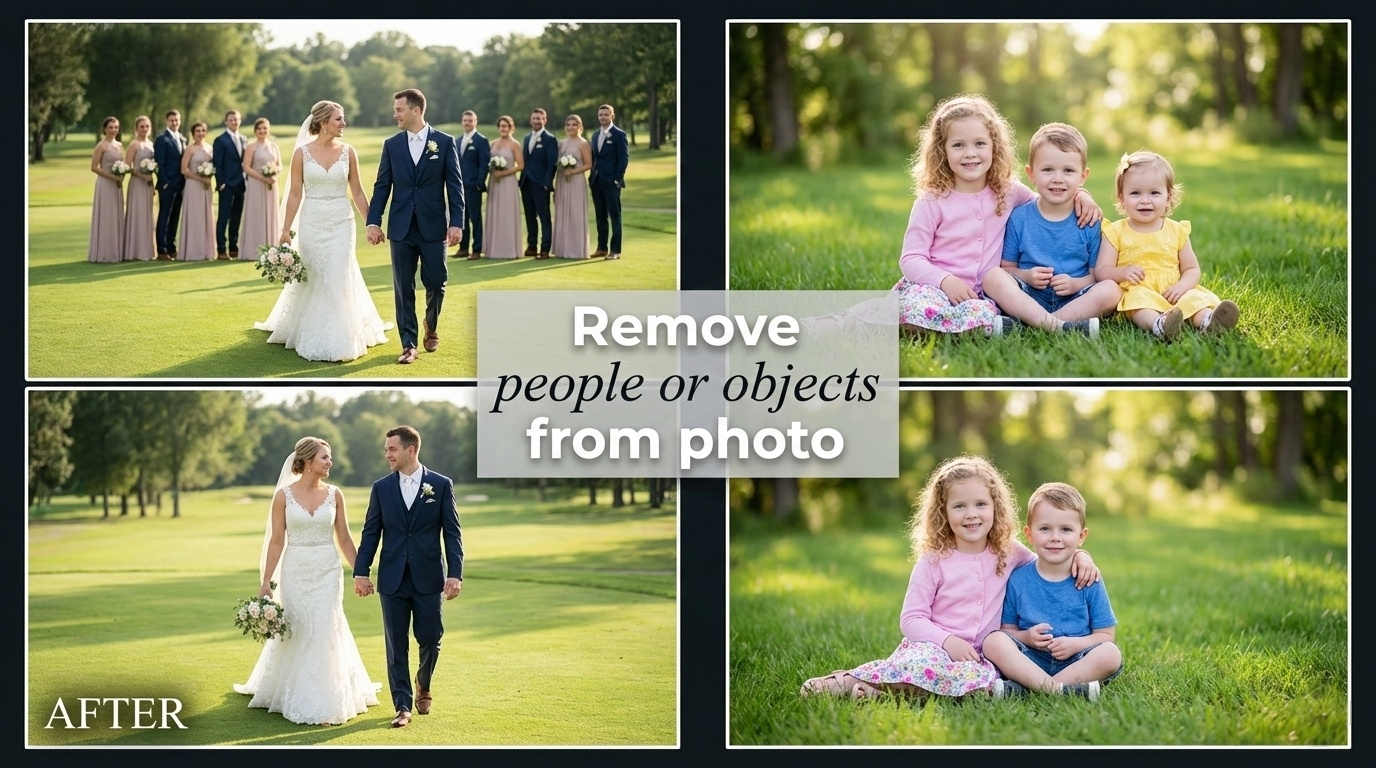 Professional Photo Retouching - Remove People, Tourists & Unwanted Objects by Phoenix Tree Studio