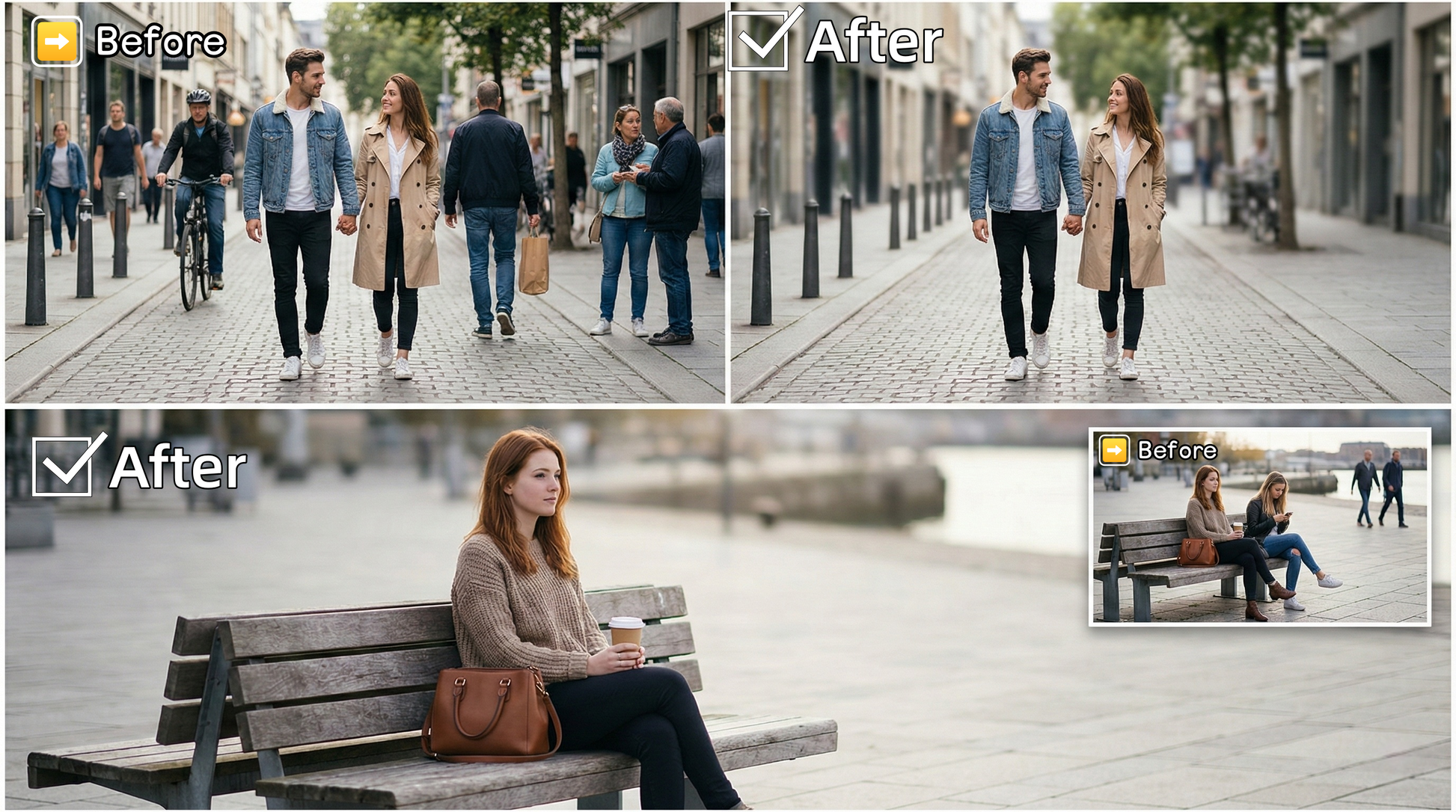 Professional Photo Retouching - Remove People, Tourists & Unwanted Objects by Phoenix Tree Studio