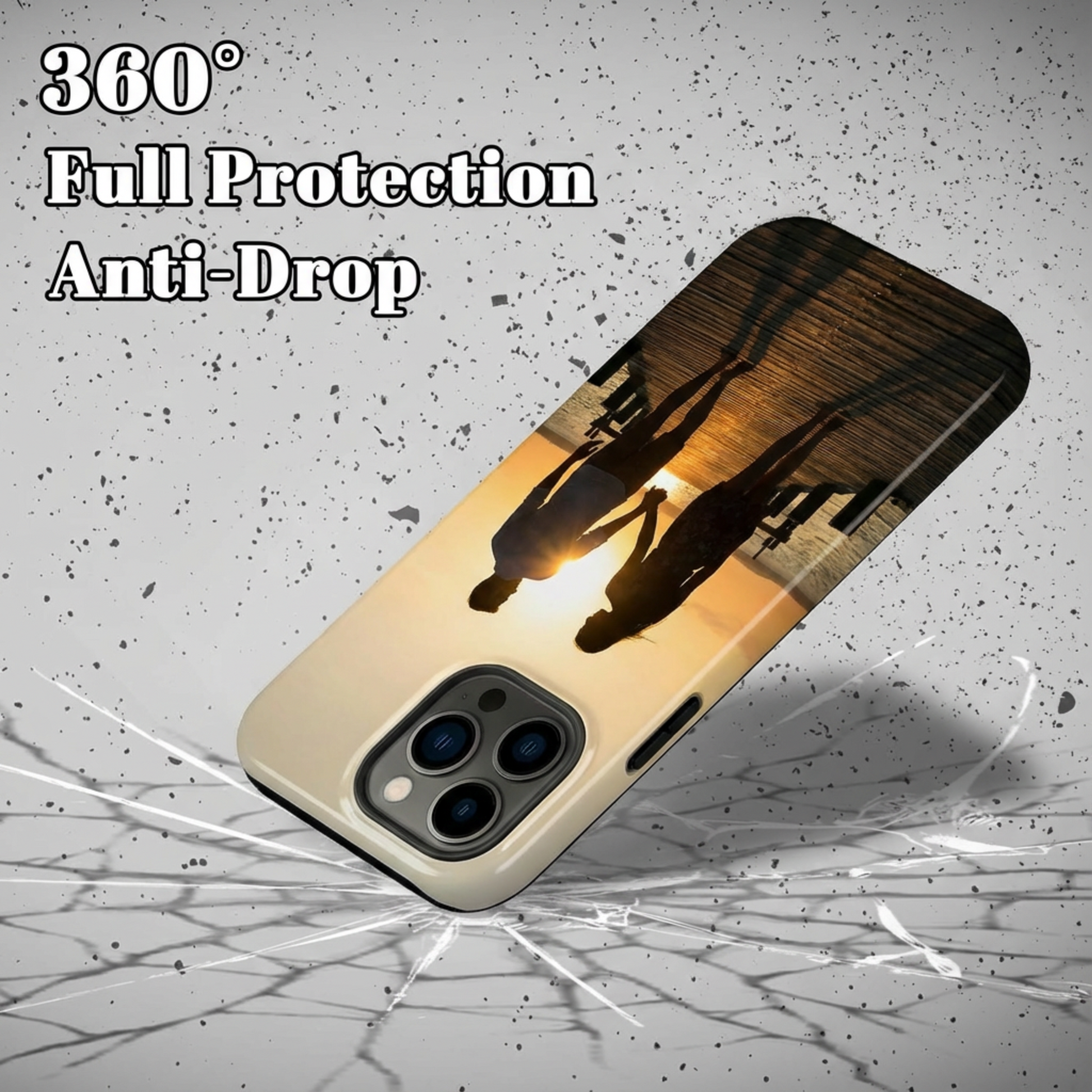 Custom Photo MagSafe Case | Glossy Finish | Personalized iPhone Memory Gift by Phoenix Tree Studio