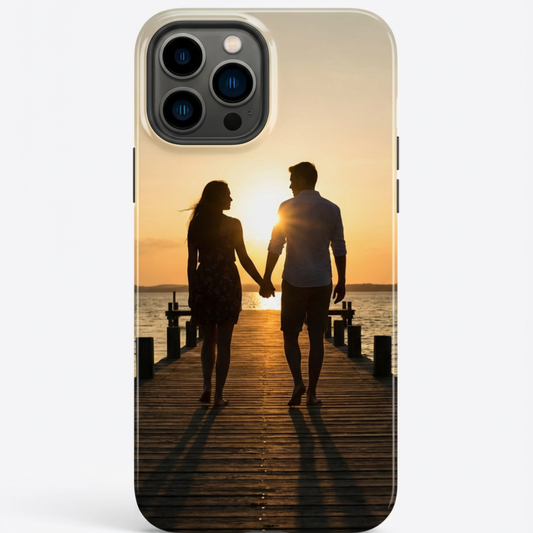 Custom Photo MagSafe Case | Glossy Finish | Personalized iPhone Memory Gift by Phoenix Tree Studio