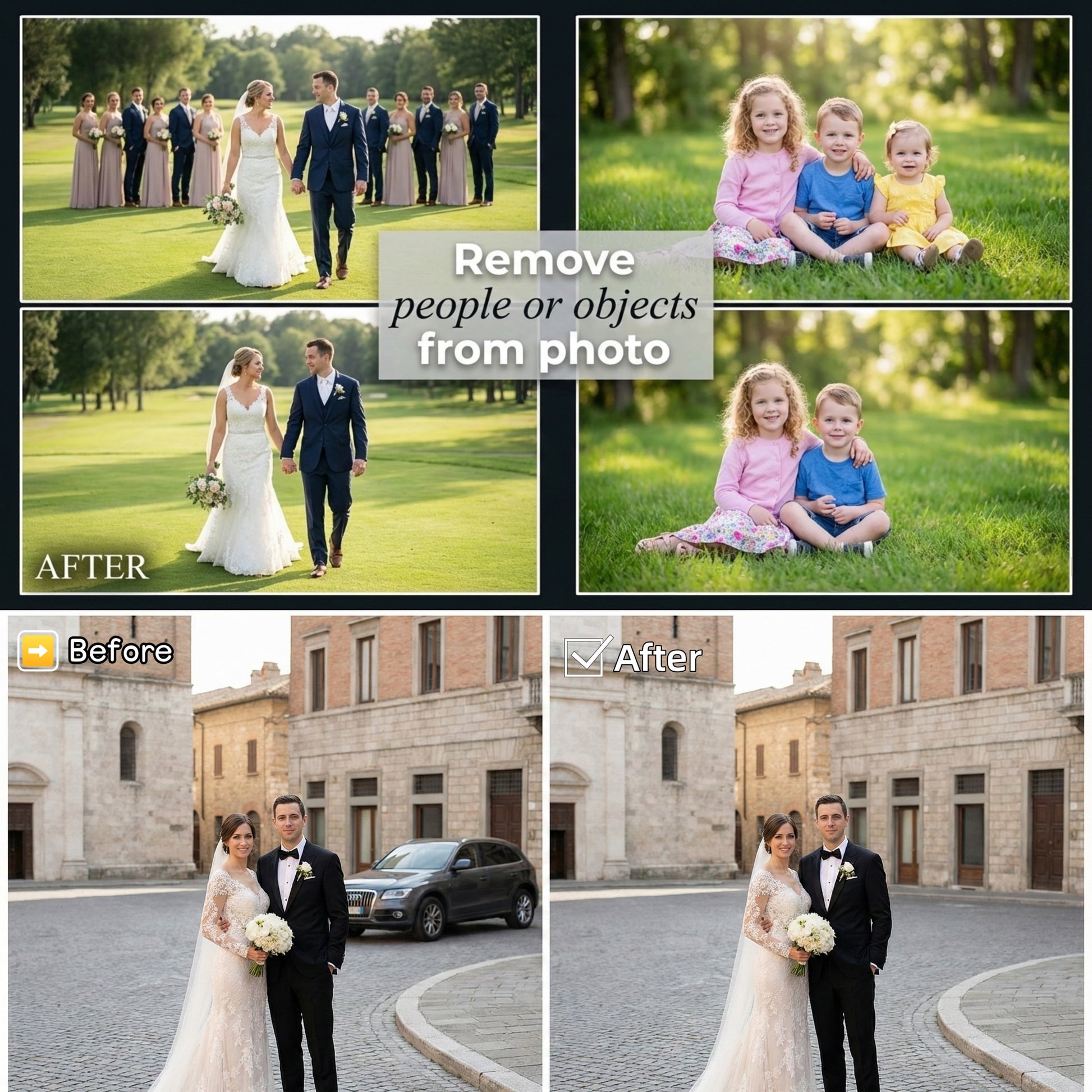 Professional Photo Retouching - Remove People, Tourists & Unwanted Objects by Phoenix Tree Studio