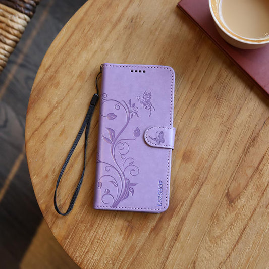 Phoenix Bespoke™: Butterfly Folio Wallet Case — Magnetic Closure for Google Pixel 10/9/8/7 Series by Phoenix Tree Studio