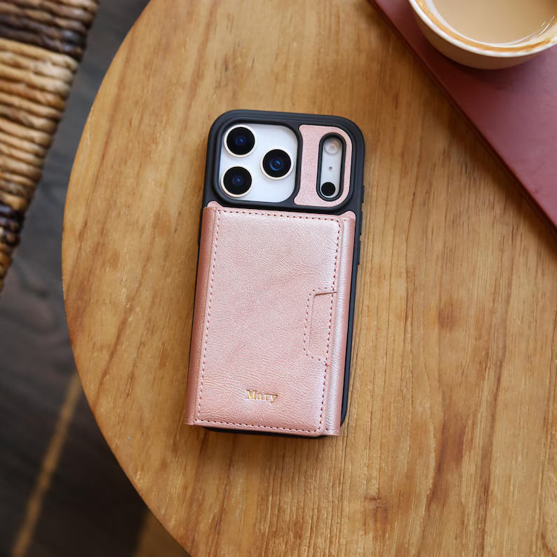 Phoenix Bespoke™: 2-in-1 Magnetic Detachable Wallet Case with MagSafe & Mega Capacity for Samsung S25-S23 Series by Phoenix Tree Studio