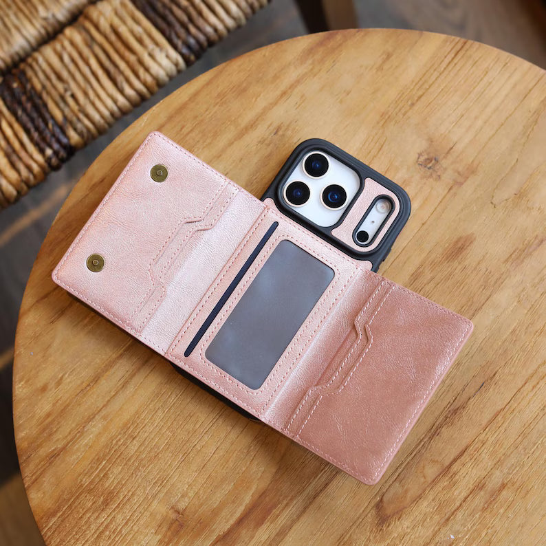 Phoenix Bespoke™: 2-in-1 Magnetic Detachable Wallet Case with MagSafe & Mega Capacity for Samsung S25-S23 Series by Phoenix Tree Studio