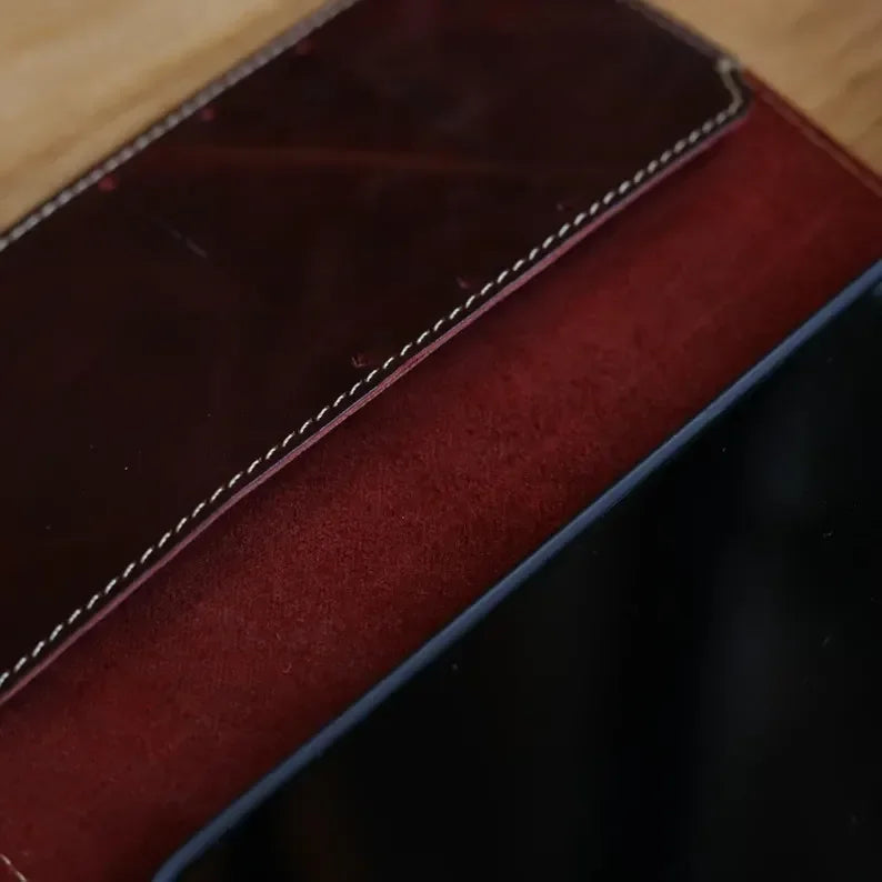 Phoenix Bespoke™: Personalized Genuine Leather Wallet & Folio Case for Samsung S25/S24 Series by Phoenix Tree Studio