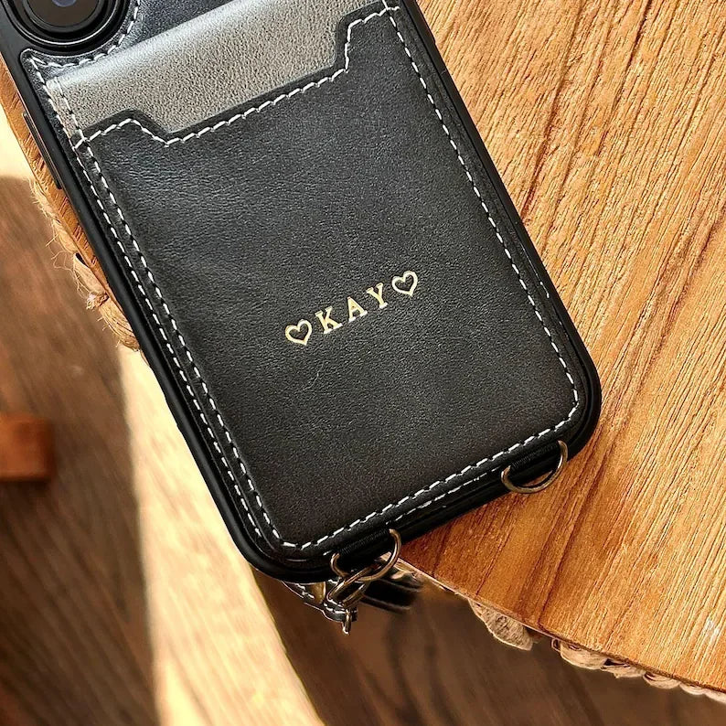 Phoenix Bespoke™: Retro Color-Block Wallet Case with Ring Stand & Wrist Strap for Google Pixel 9/8 by Phoenix Tree Studio